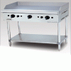 Bếp chiên bề mặt 3 họng, có kệ phẳng dưới sử dụng GAS