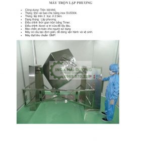 Máy trộn lập phương