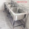 Chậu rửa 3 hộc inox