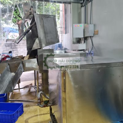 Máy chiên cơm cháy điện tự động