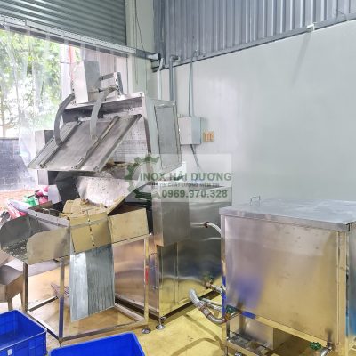 Máy chiên cơm cháy điện tự động