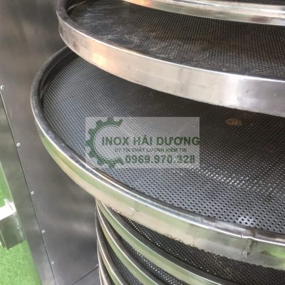 Máy sấy chà bông dạng đứng 30kg