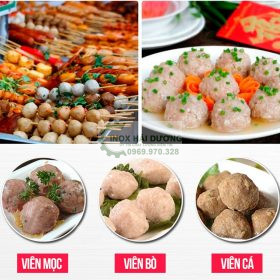 Máy tạo viên thịt cá YR 010 -Thiết kế đơn giản nhưng hiệu quả
