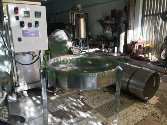 Chảo trộn gia vị công nghiệp