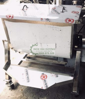 máy trộn 2 trục ngang 200L