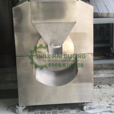 Máy rang gạo công nghiệp 50kg/mẻ dùng điện