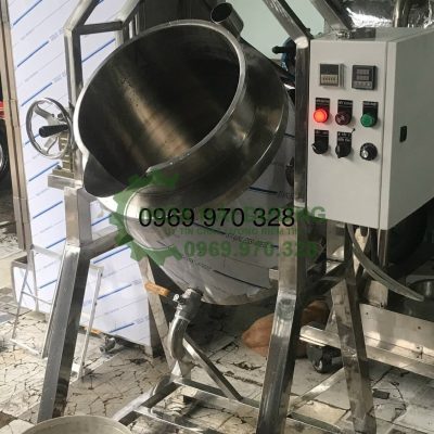 Nồi nấu thạch cánh khuấy lật nghiêng 80L