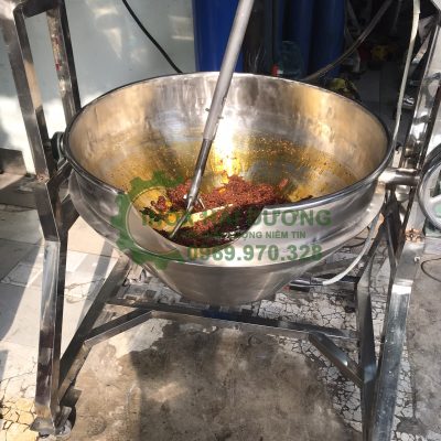 Chảo xào mắm tép tự động