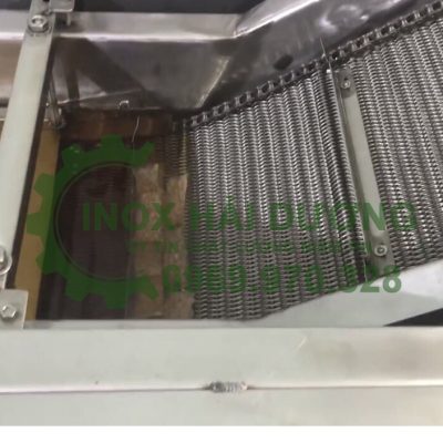 Máy chiên băng tải công nghiệp