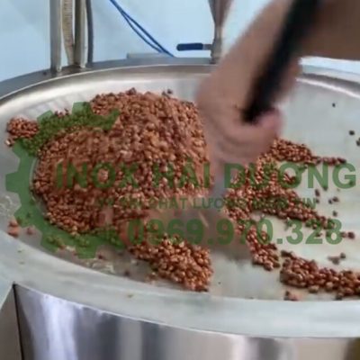 Chảo tẩm vị đậu phộng rang tỏi ớt