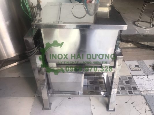 Máy trộn bánh tráng 5kg mini nằm ngang