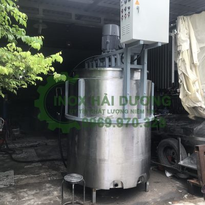 Nồi nấu gia nhiệt cánh khuấy 2000L