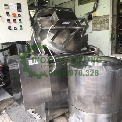 Máy chiên tự động inox công nghiệp