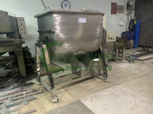 Máy trộn bột than nằm ngang