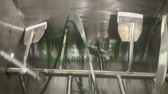 Máy trộn bột khô nằm ngang 150kg