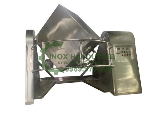 Máy trộn lập phương 500kg/mẻ