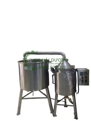 Nồi nấu rượu 7kg có bồn làm mát