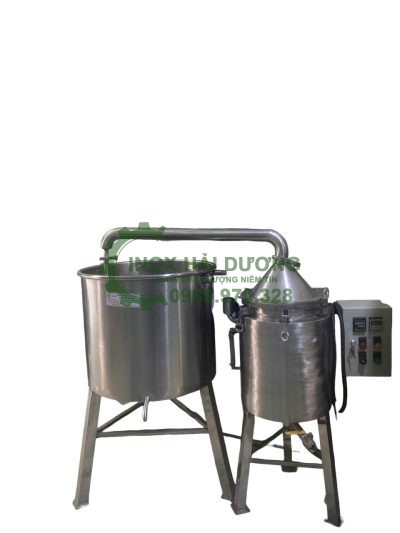 Nồi nấu rượu 7kg có bồn làm mát