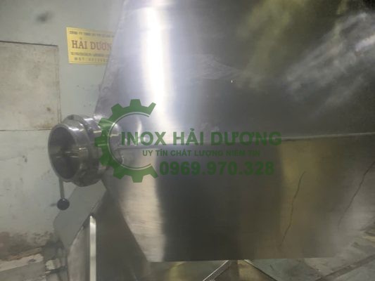 Máy trộn lập phương 500kg/mẻ
