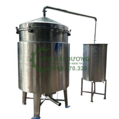 Nồi chưng cất tinh dầu công nghiệp