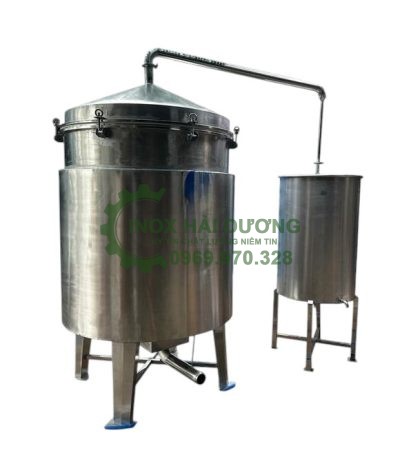 Nồi chưng cất tinh dầu công nghiệp