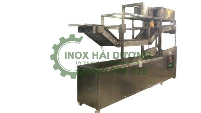 Máy chiên băng tải công nghiệp