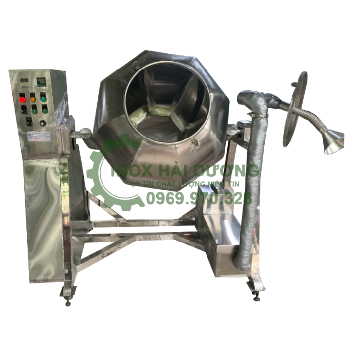 Máy trộn sấy D600 inox 304