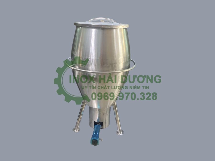 Lu quay gà vịt inox